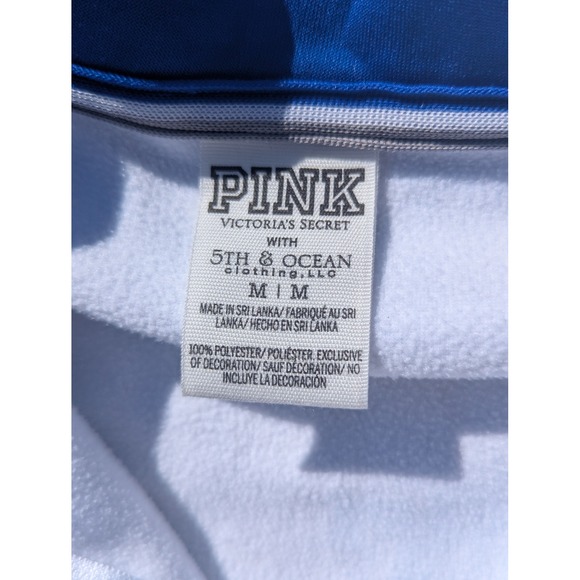 PINK Victoria's Secretβ Blue Jays Full Zip Jacket Baseball Medium - Picture 5 of 11
